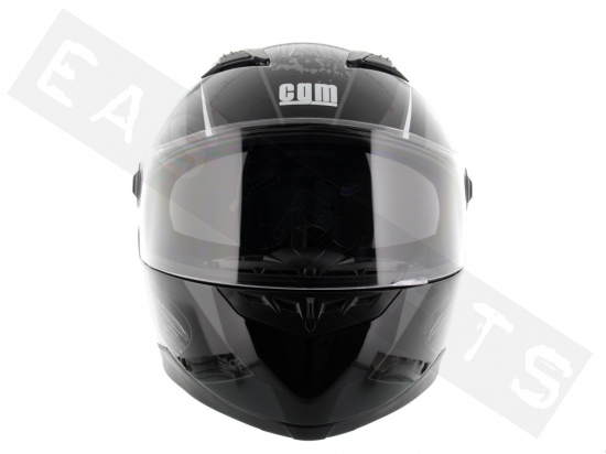 Helm integraal CGM 308S San Diego zwart glans (dubbel vizier)